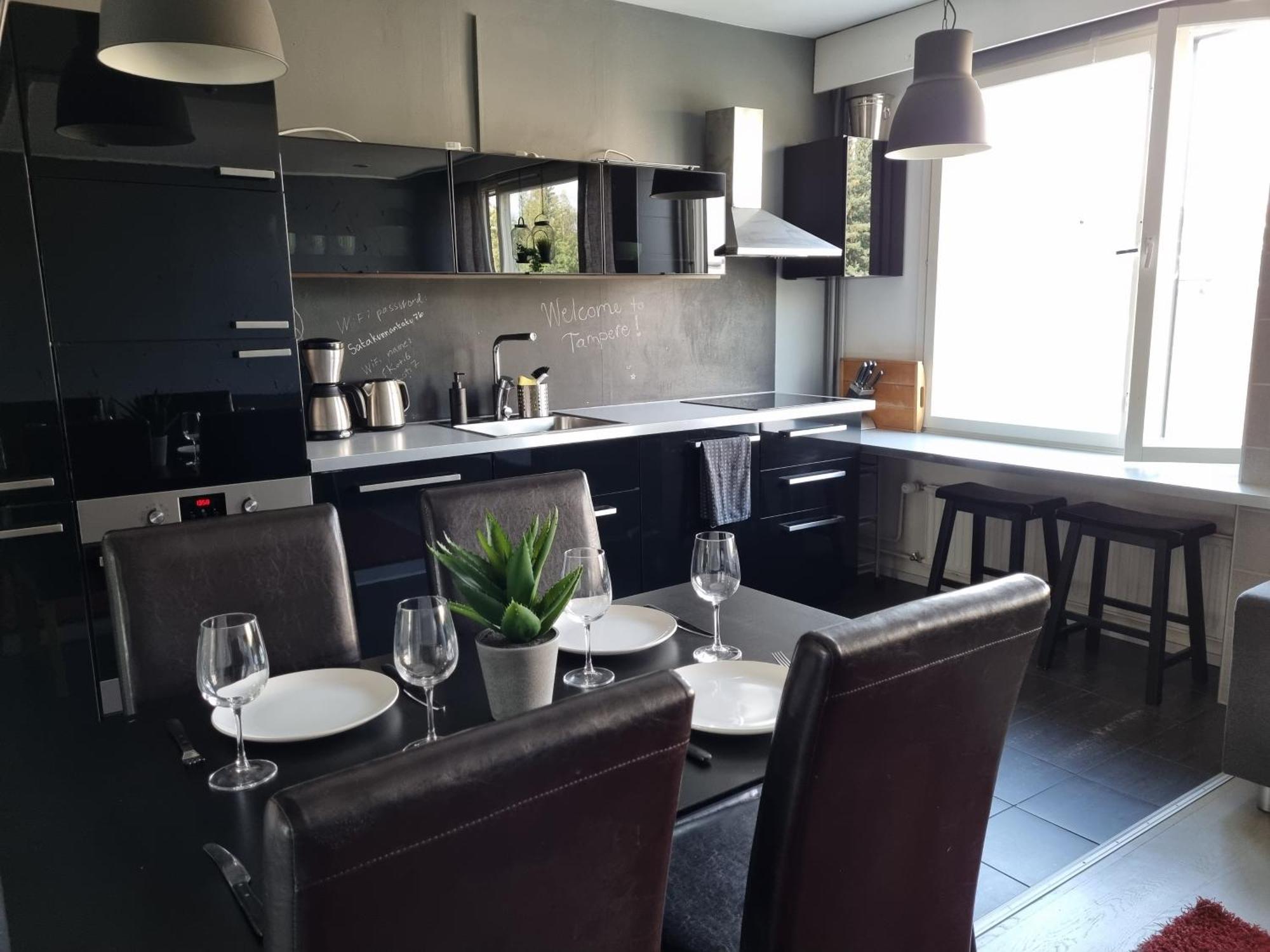 Central Gem With Sauna - Big Two-Room Apartment Free Parking Tampere Buitenkant foto